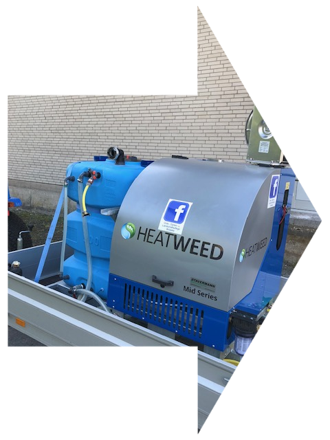 Grünpflege Brüseke arbeitet mit der Heatweed Methode